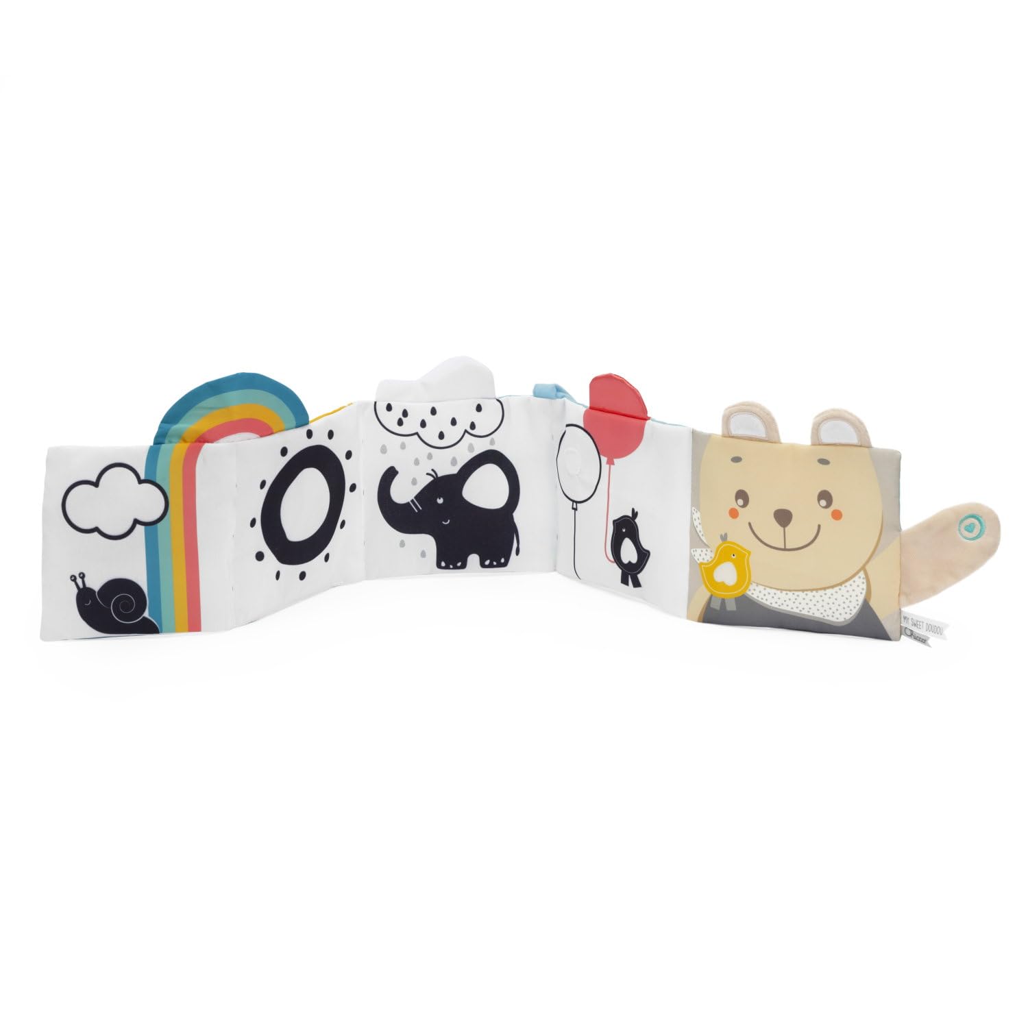 chicco-spielbuch-weich-stoffbuch-mit-aktivit-ten-bunt-schwarz-wei-mit-haken-f-r- image 3