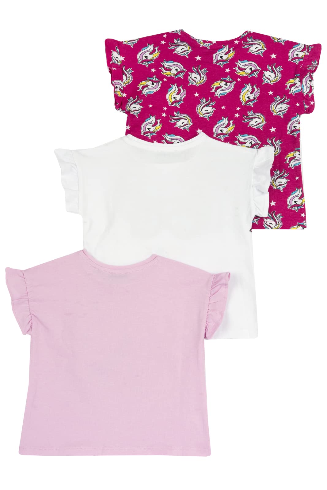 chicco-m-dchen-t-shirt-3er-set-kurzarm-aus-100-baumwolle image 2