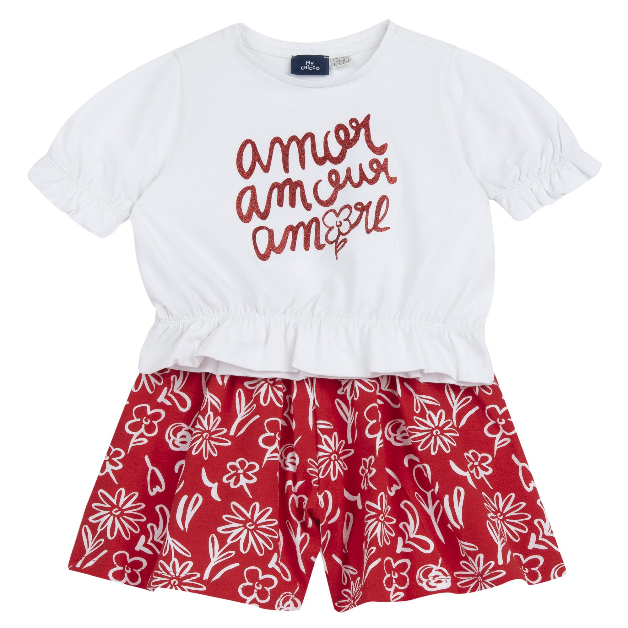 chicco-m-dchen-set-mit-t-shirt-und-shorts-designed-in-italy-2 image 7