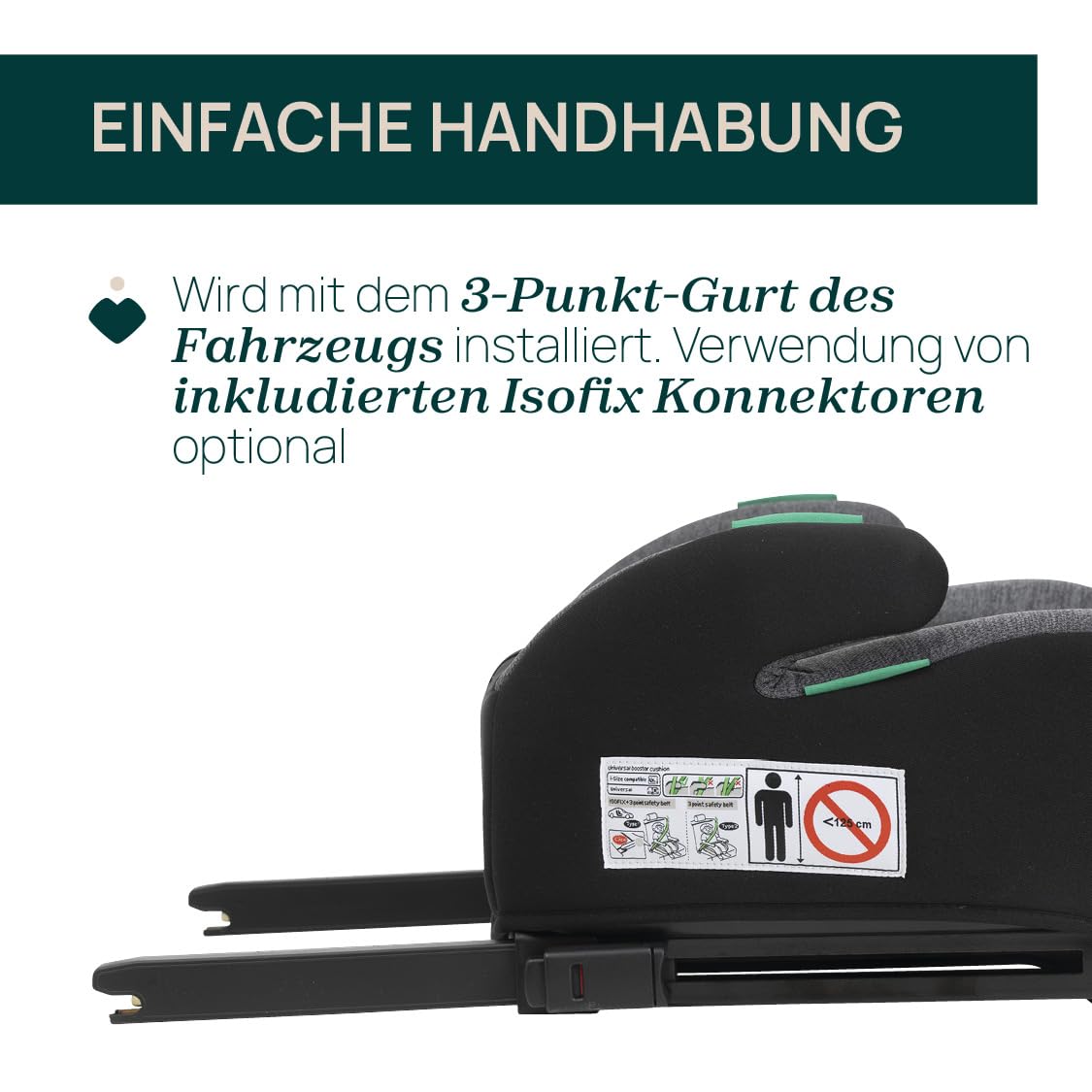 chicco-quasar-fix-i-size-kinderautositz-gruppe-3-126-150-cm-isofix-schwarz image 3