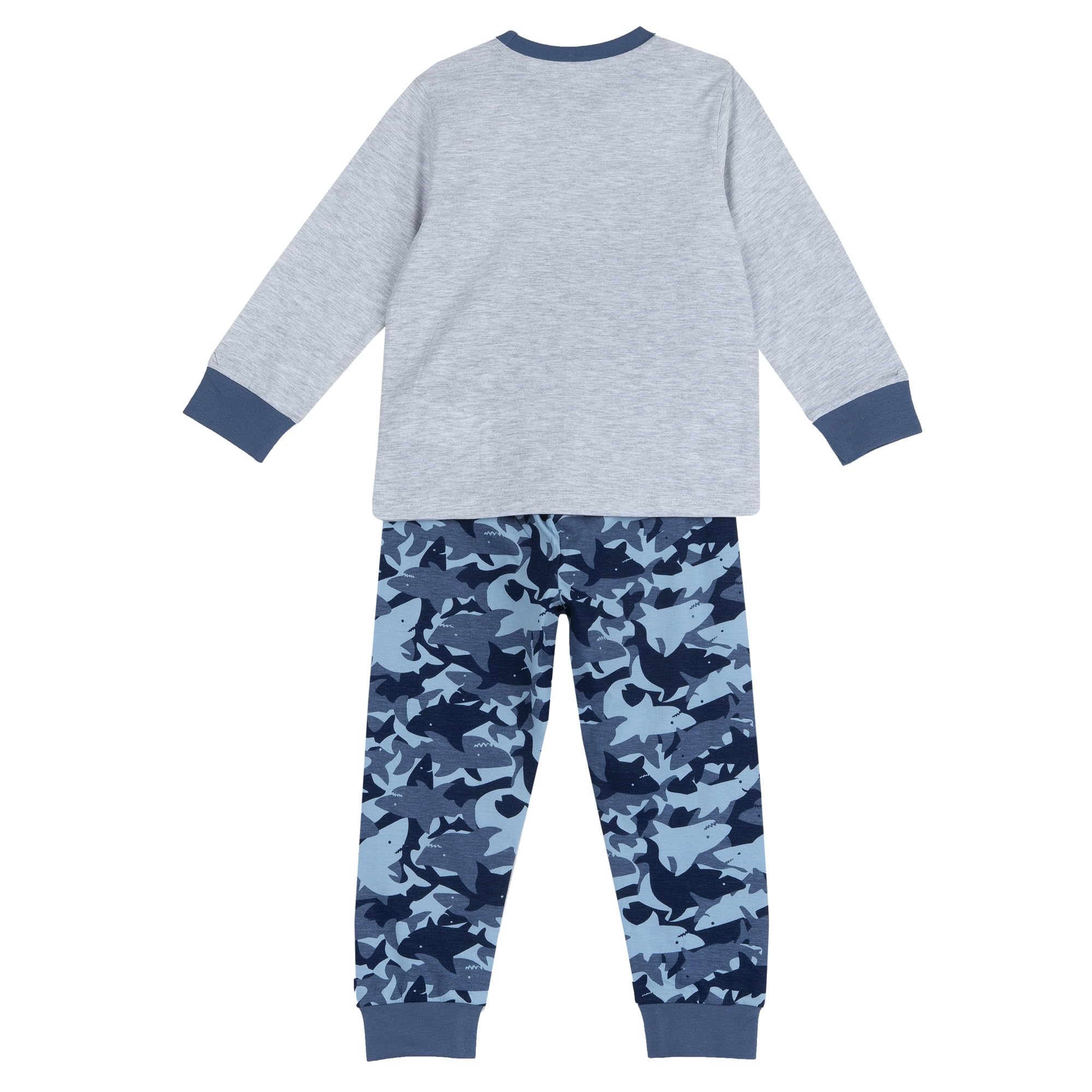 chicco-jungen-kurzpyjama-mit-t-shirt-und-shorts-designed-in-italy-ideal-f-r-fr-h image 2