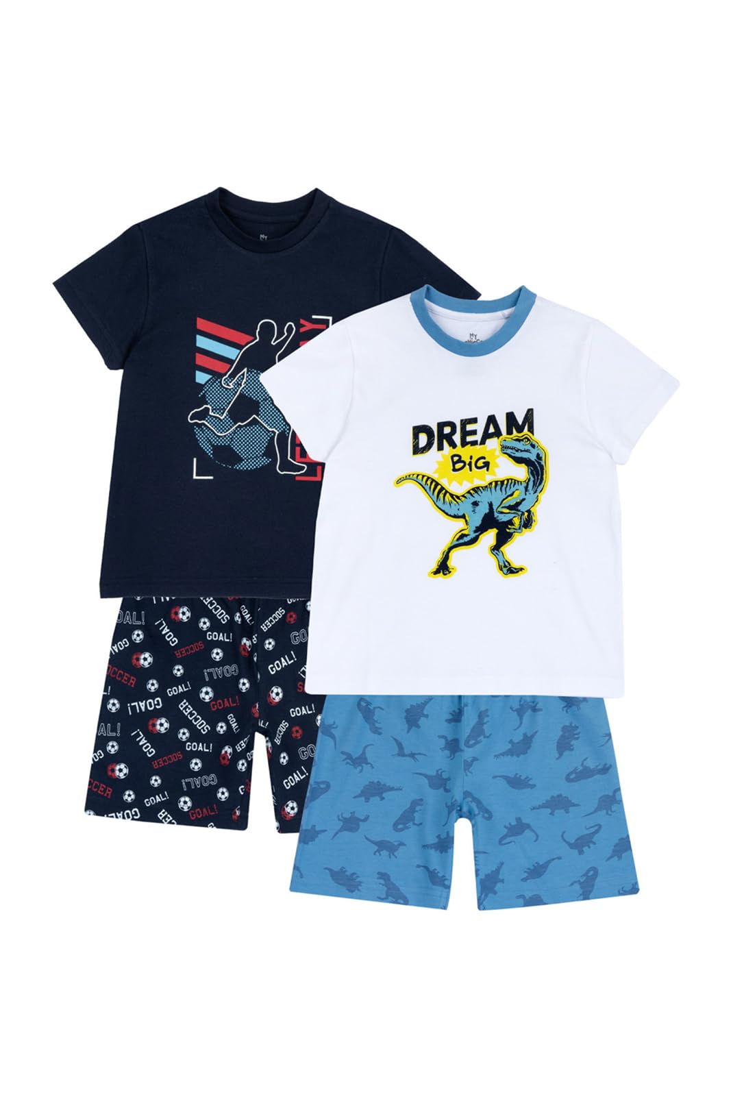 chicco-kinder-pyjamas-2er-set-kurze-schlafanz-ge-mit-t-shirt-und-shorts-aus-100- image 6