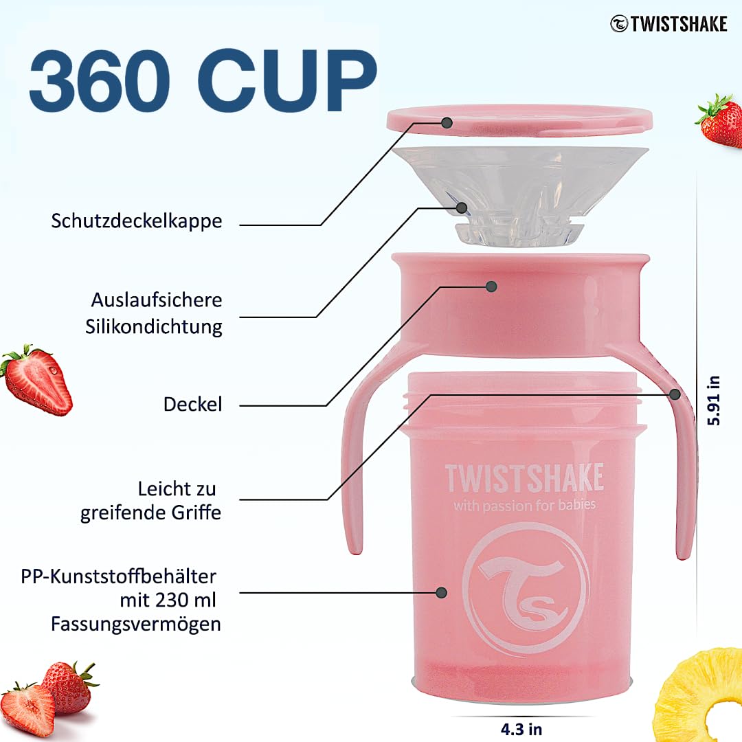 twistshake-baby-trinkbecher-set-4-teilig-rosa-ab-4-monaten image 4