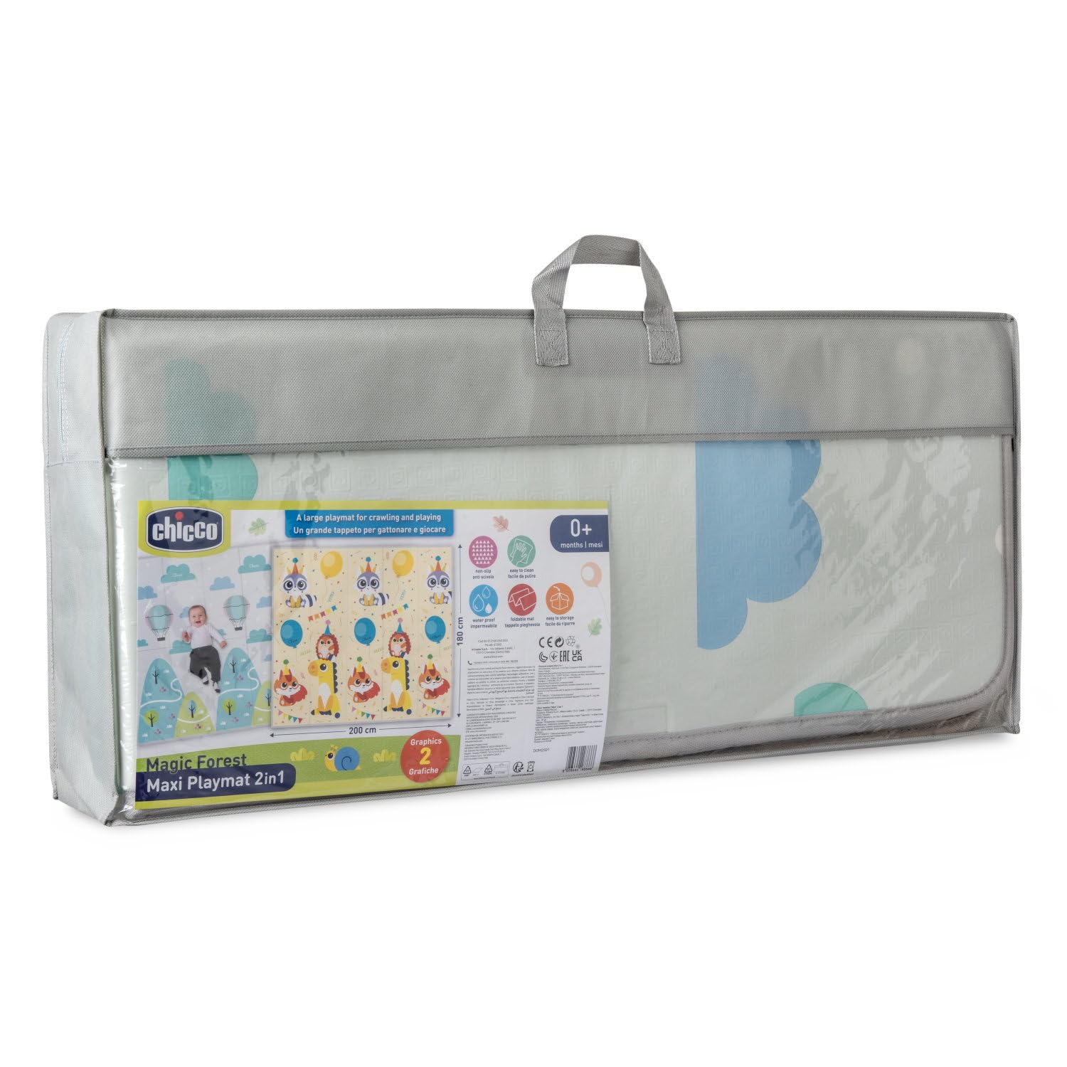 chicco-spielmatte-xl-2-in-1-200x180-cm-0-monate image 7