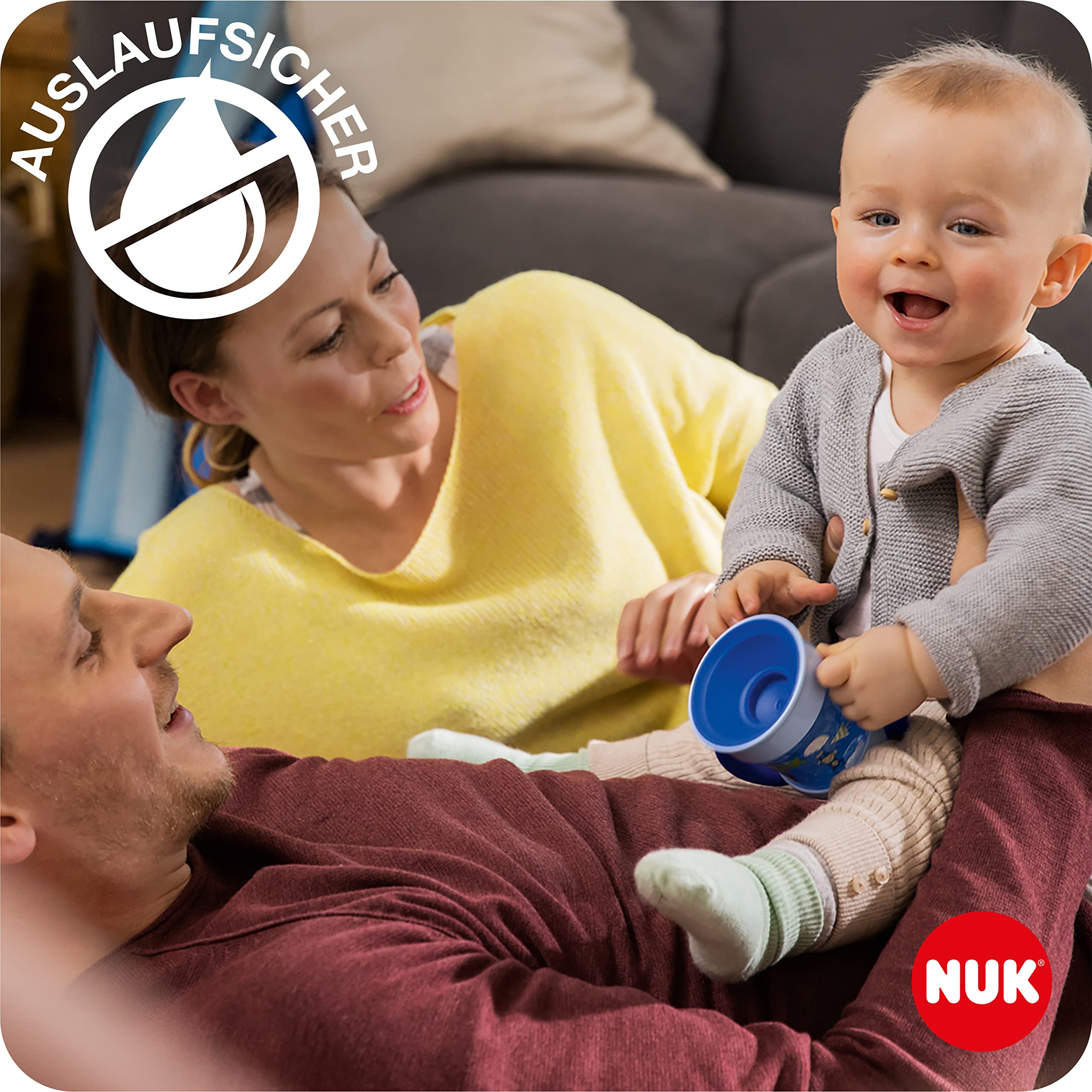 nuk-mini-magic-cup-trinklernbecher-2er-set-auslaufsicherer-360-trinkrand-mit-gri image 4