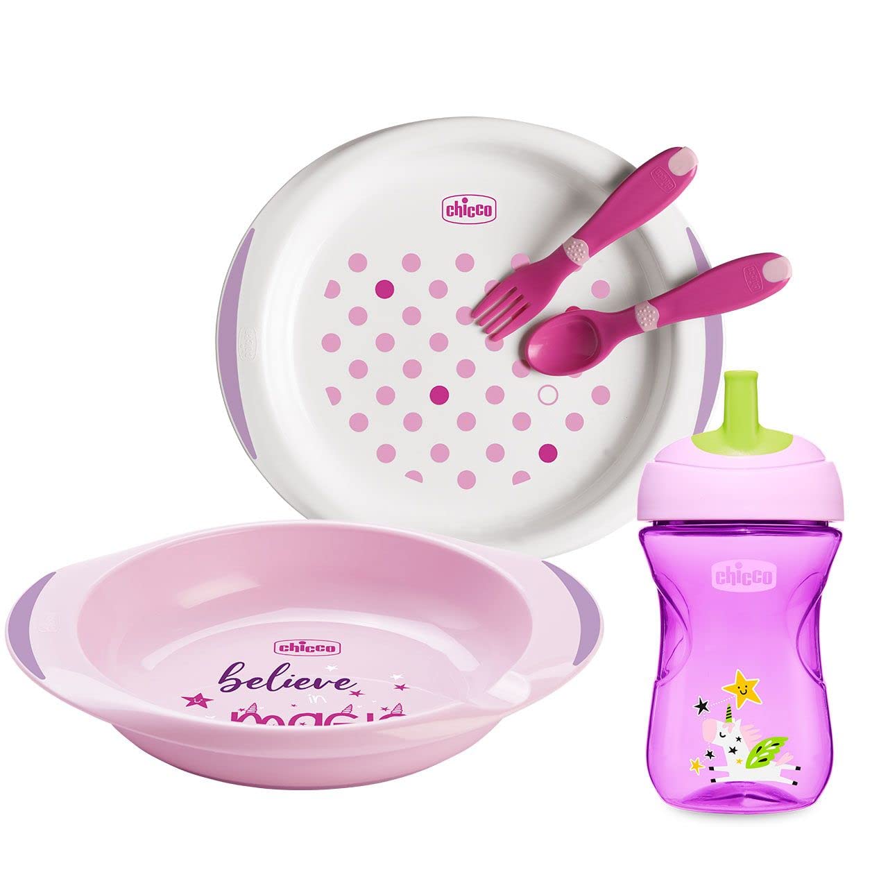 chicco-baby-geschirr-set-5-teiliges-geschirrset-f-r-essen-und-babynahrung-mit-tr image 1