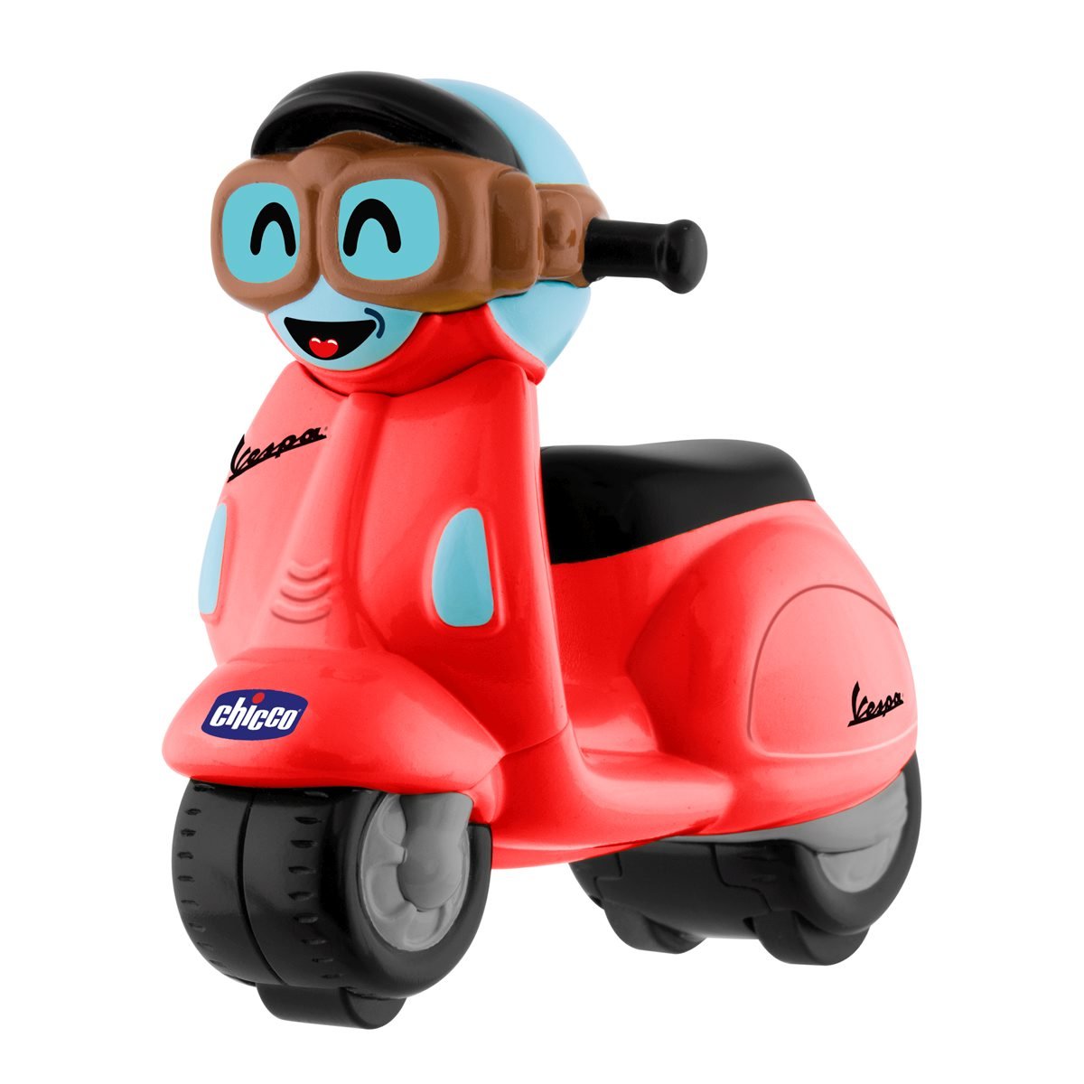 chicco-vespa-mini-rennauto-turbo-touch-gelb-r-ckzug image 6