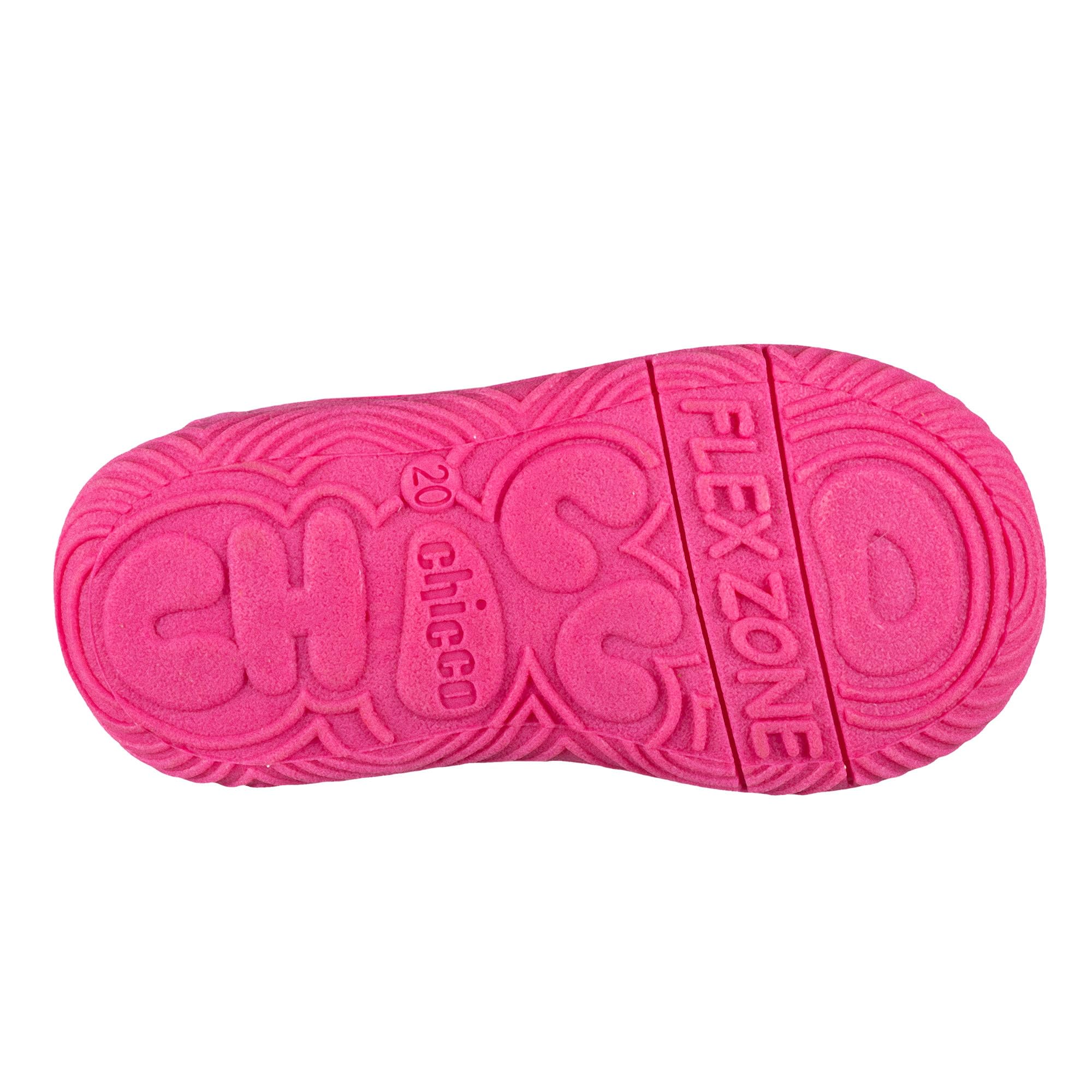 chicco-hausschuhe-m-dchen-mit-klettverschluss-fuchsia-glitzer-regenbogen image 3