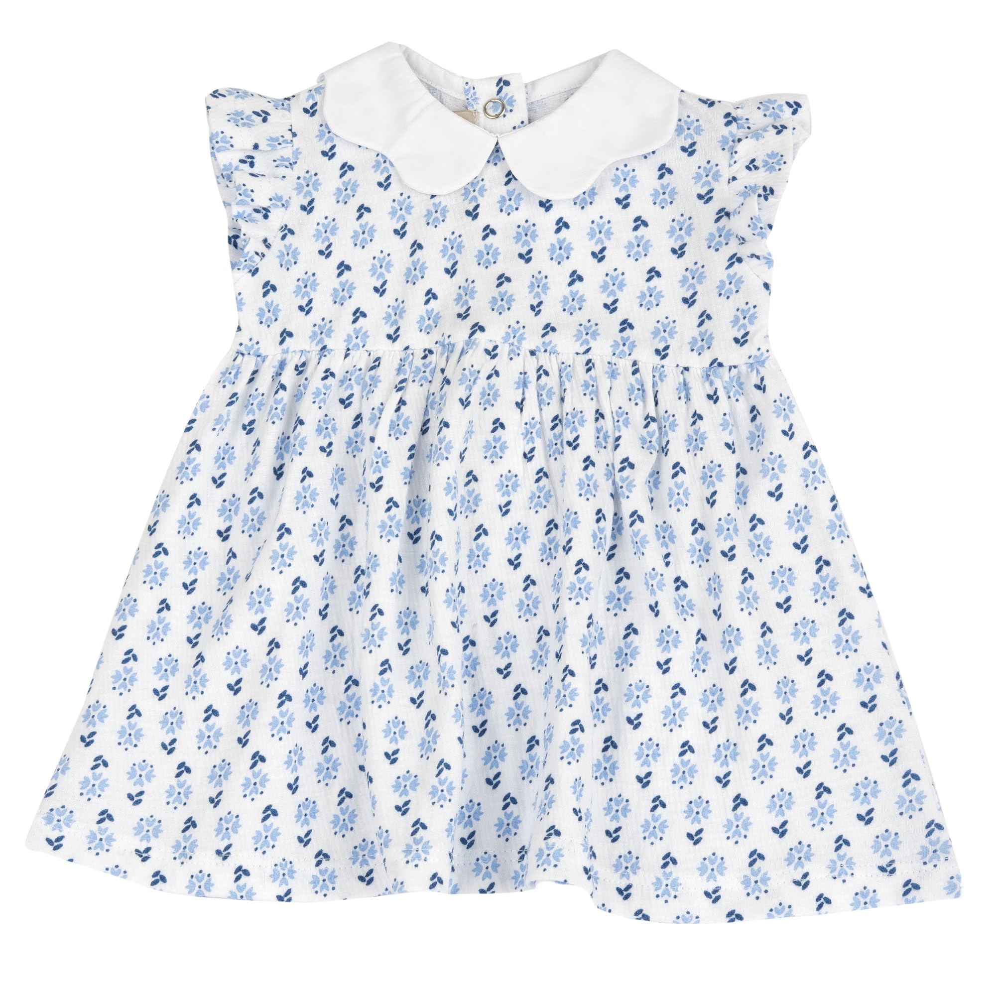 chicco-m-dchen-kleid-kurzarm-leichte-baumwolle-festkleid-designed-in-italy image 5