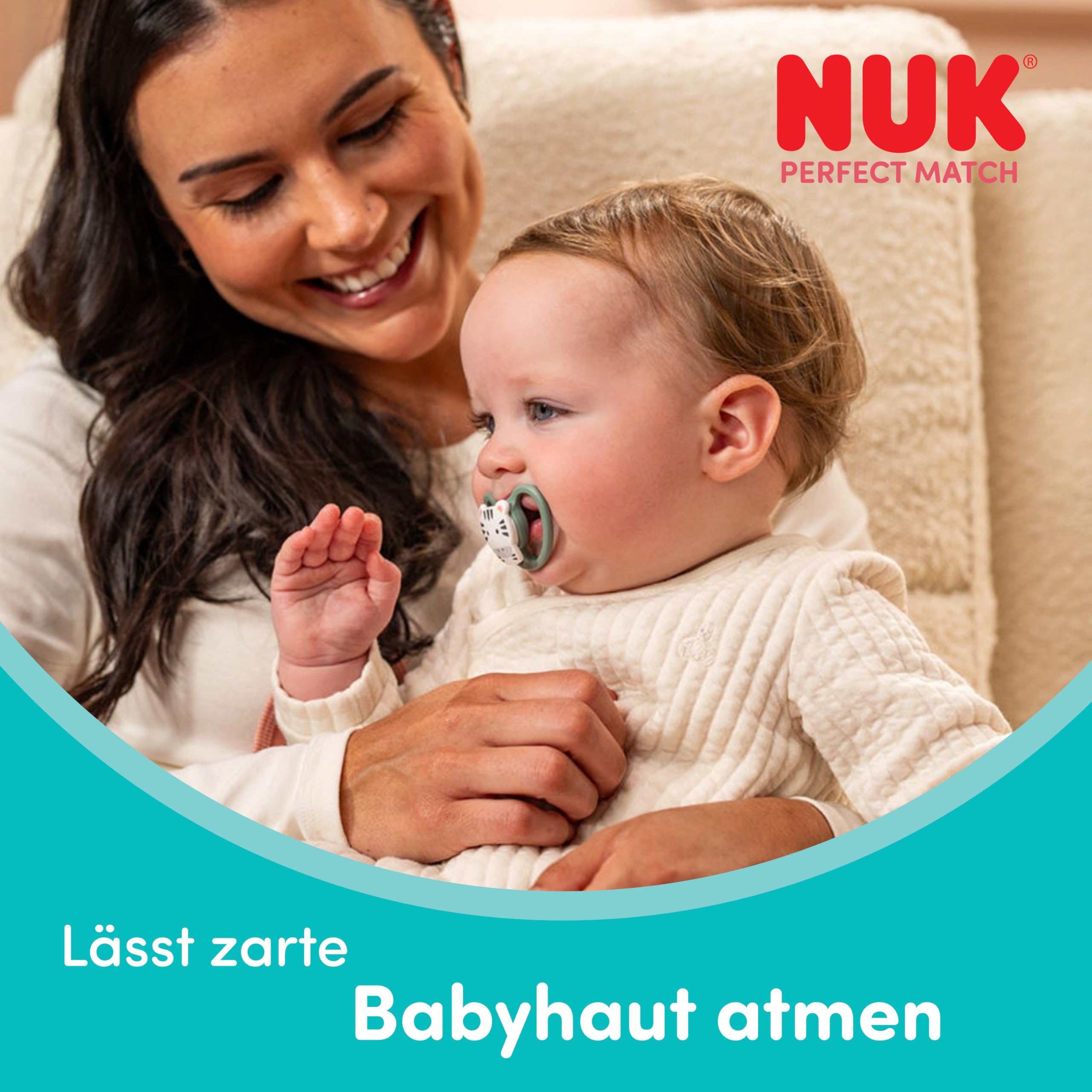nuk-perfect-match-air-baby-schnuller-0-6-monate-orthodontisch-luftzirkulation-di image 2