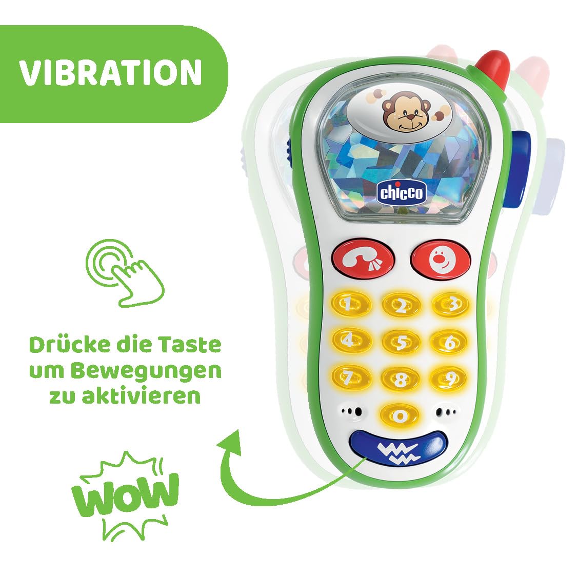 chicco-baby-foto-handy-spielzeughandy-mit-lichtern-und-ger-uschen-kinder-spielze image 3