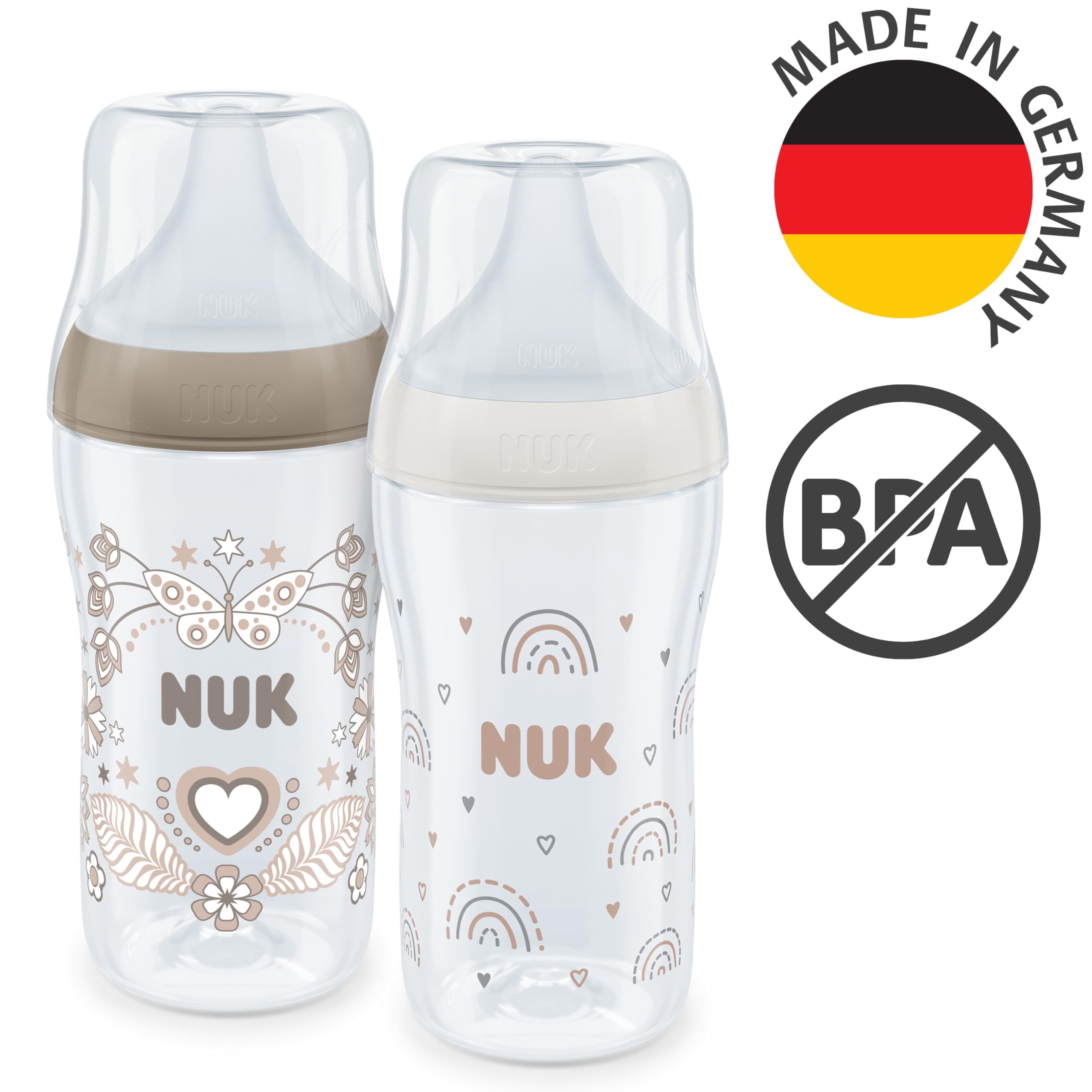 nuk-perfect-match-babyflaschenset-260-ml-ab-3-monate-regenbogen-und-herz-2-st-ck image 6