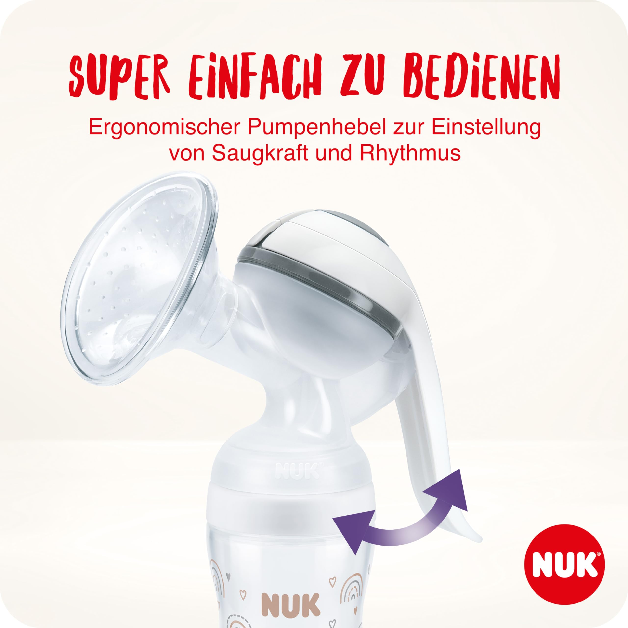 nuk-handmilchpumpe-mit-weichem-silikonkissen-ergonomischem-pumphebel-und-perfect image 4