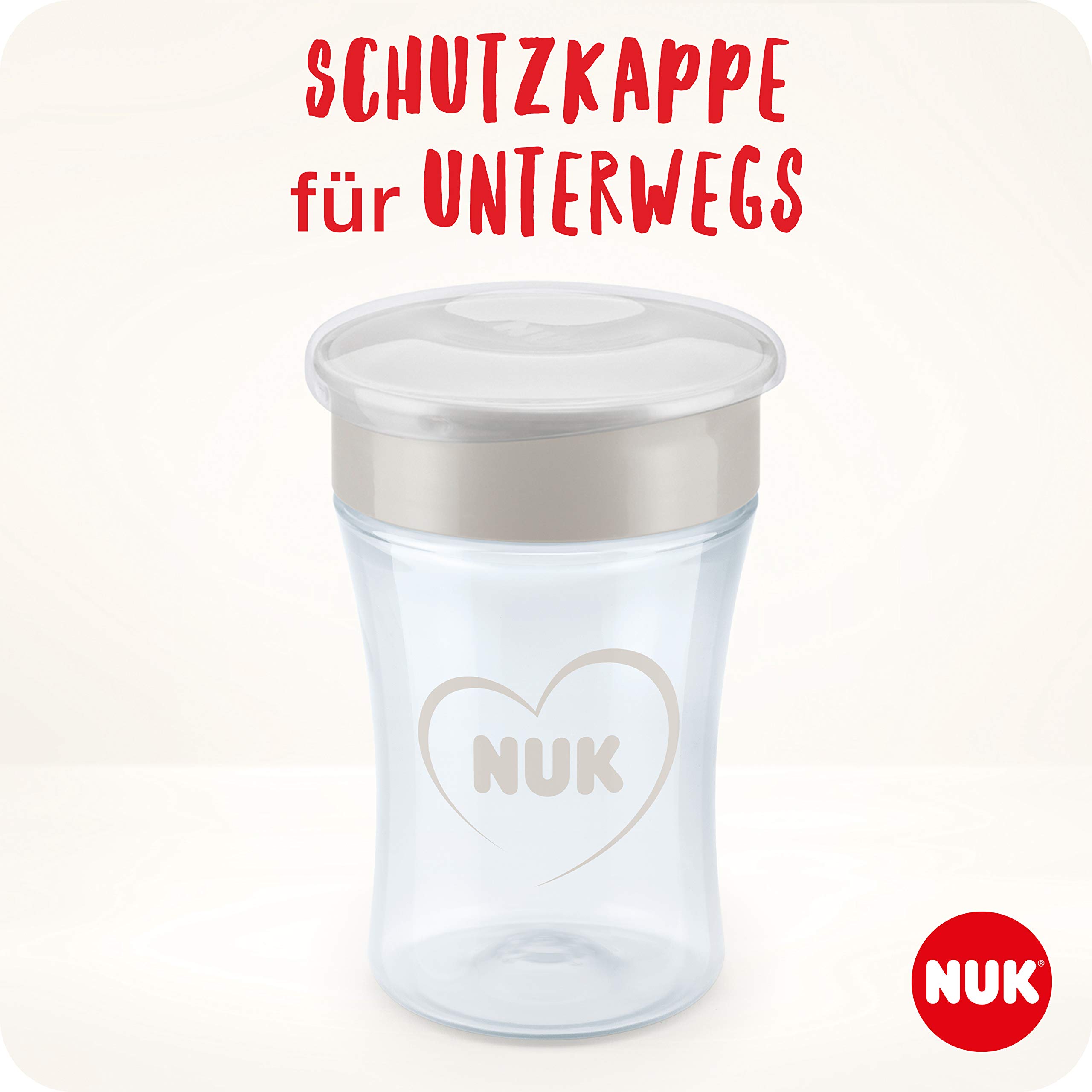 nuk-magic-cup-trinklernbecher-360-trinkrand-ab-8-monaten-230-ml-grau-wei image 4