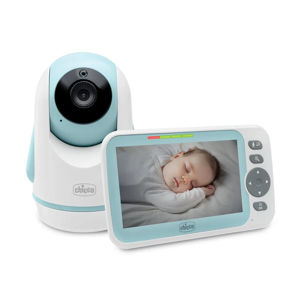 chicco-video-babyphone-evolution-motorisierte-drehbare-kamera-5-zoll-farbdisplay image 1