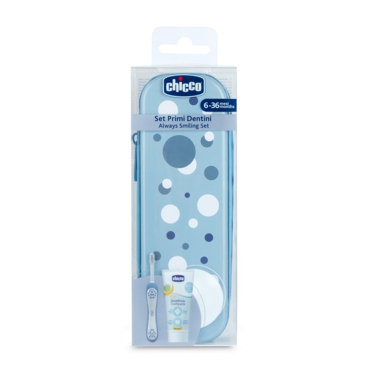 chicco-baby-zahnb-rste-und-zahnpasta-set-6-36-monate-hellblau image 3