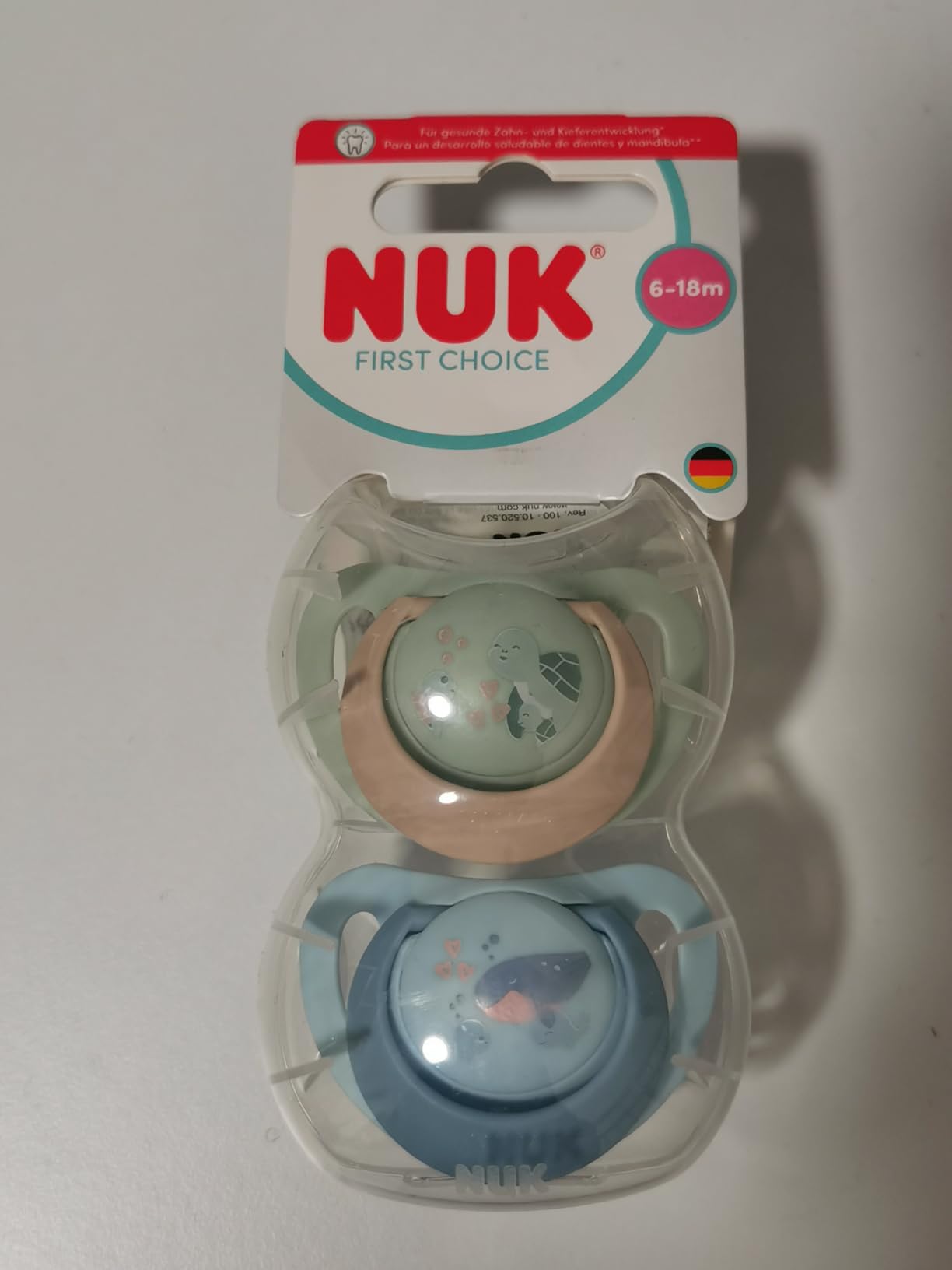 Gute Schnuller, aber etwas groß