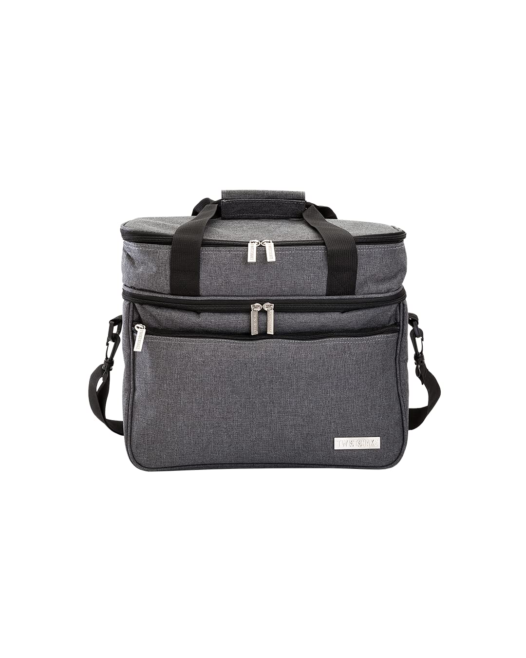 twistshake-k-hltasche-21-l-faltbare-babynahrungs-k-hltasche-mit-3-f-chern-grau image 1