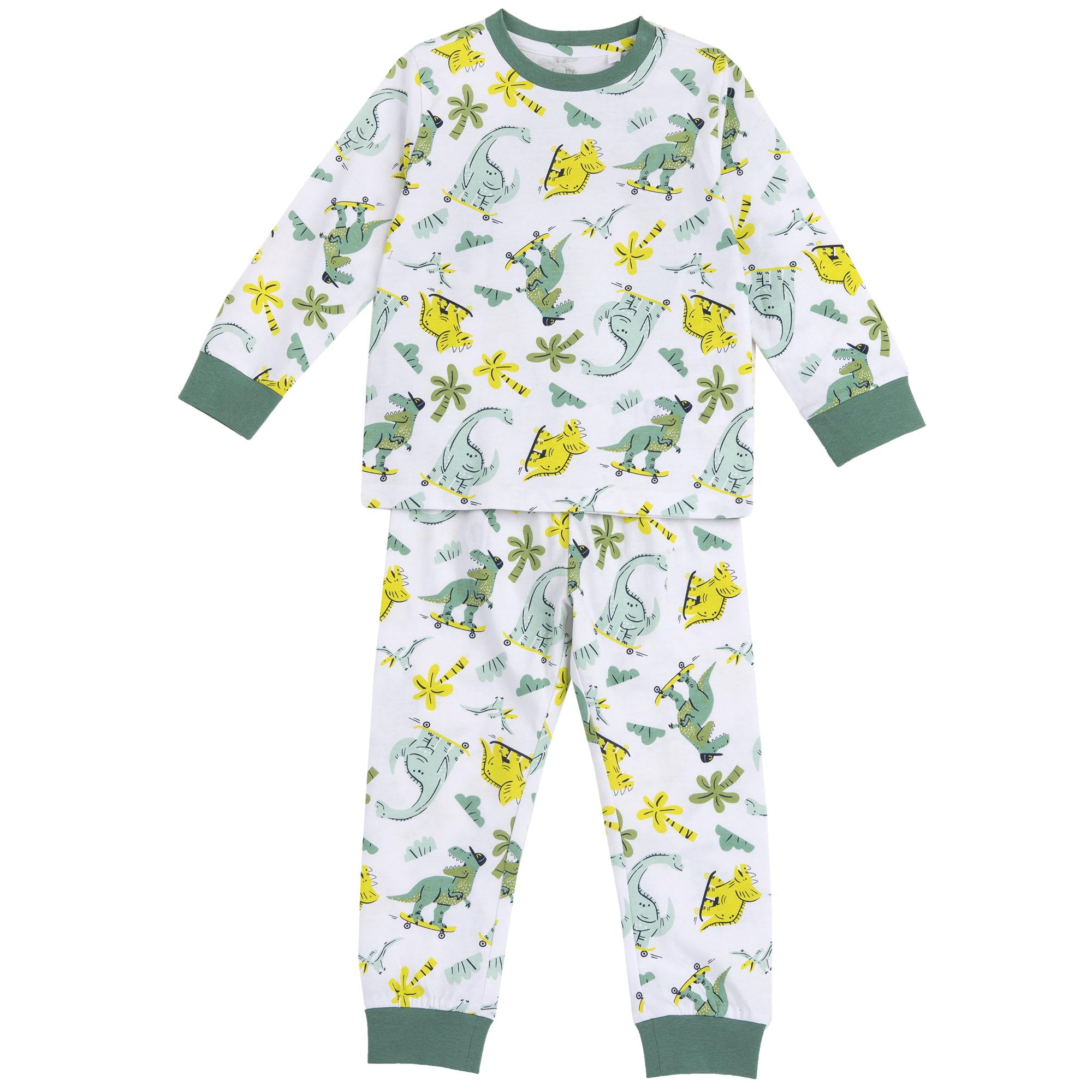 chicco-jungen-kurzpyjama-mit-t-shirt-und-shorts-ideal-f-r-fr-hling-und-sommer-ki image 1