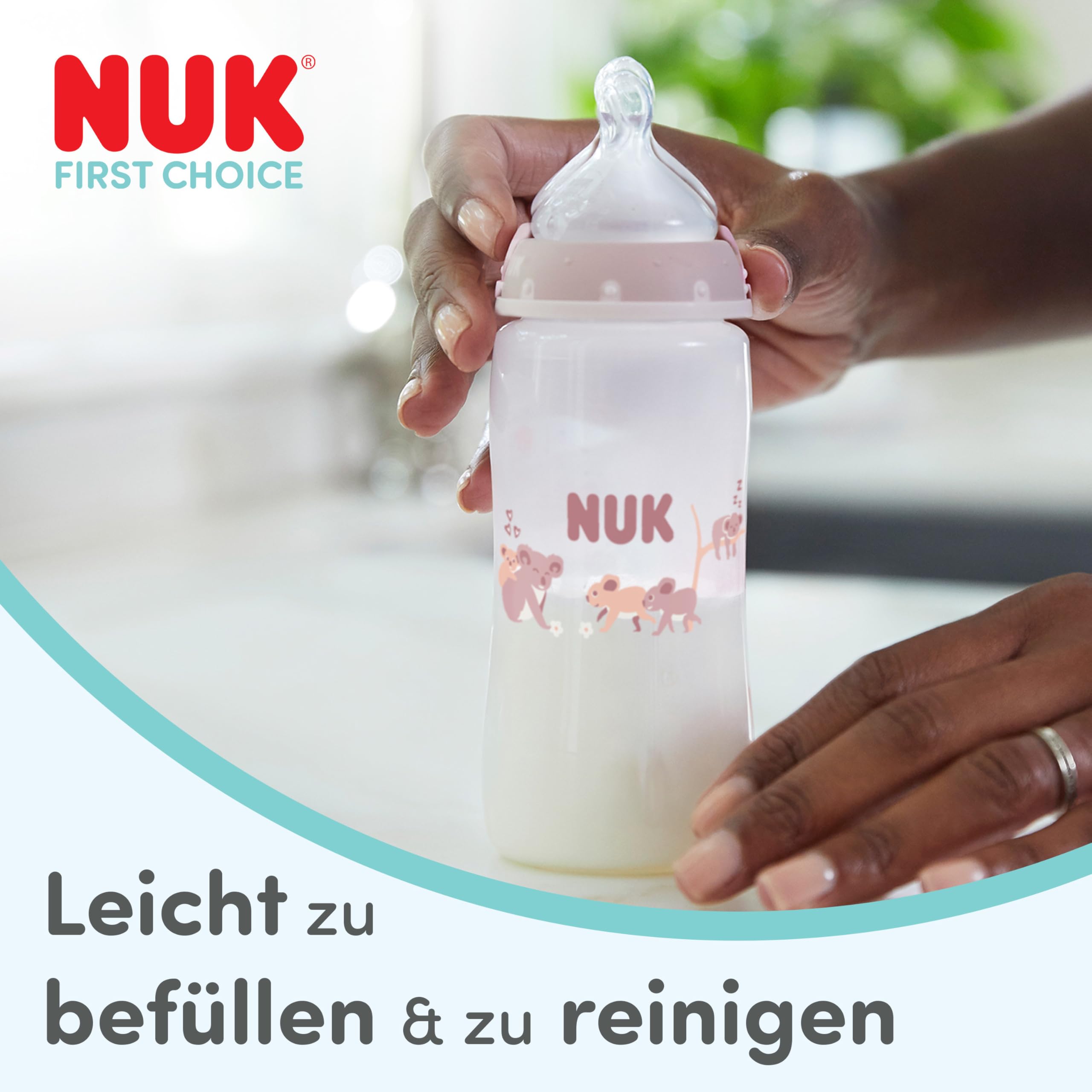 nuk-first-choice-babyflasche-150-ml-anti-kolik-temperature-control-koala-0-monat image 6