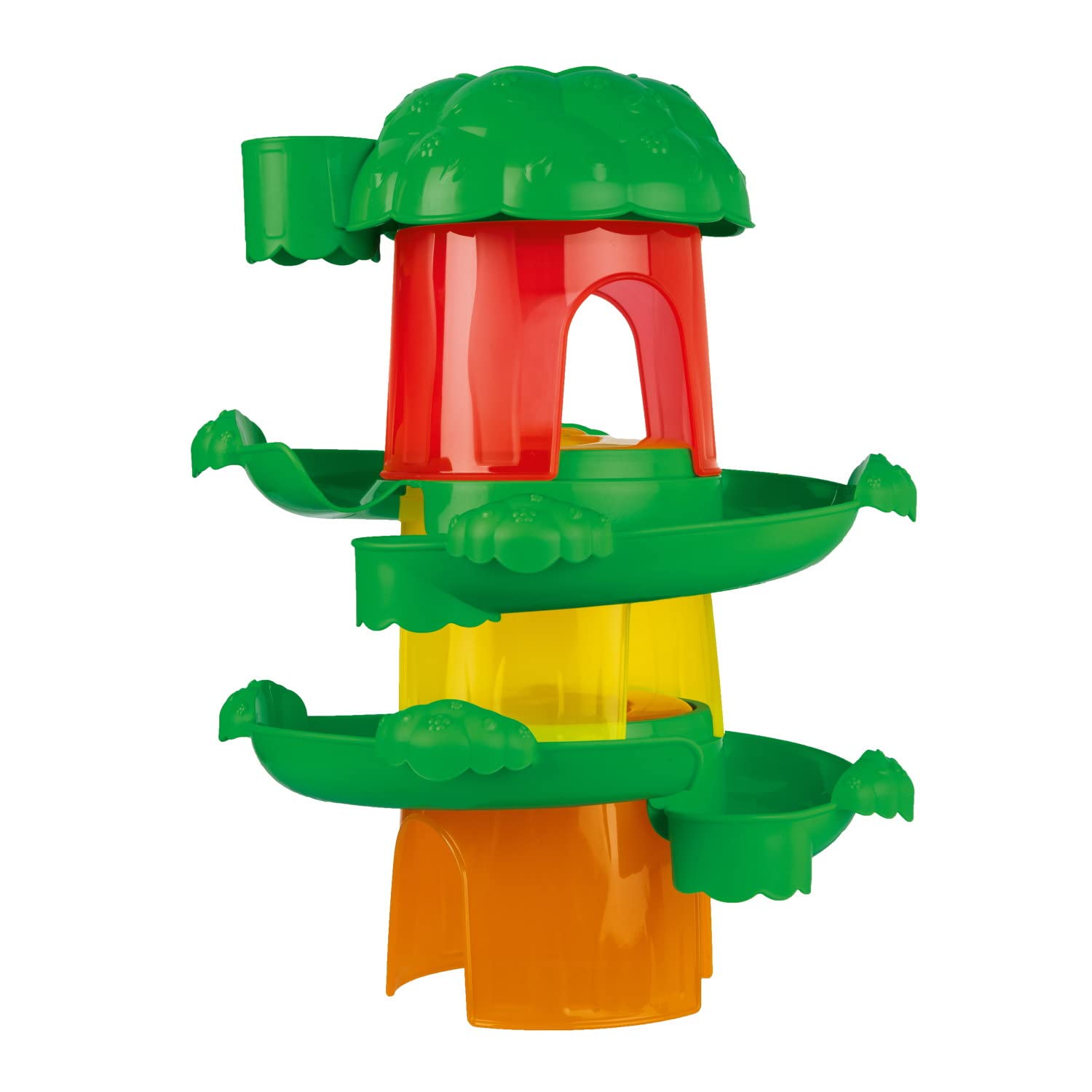 chicco-das-baumhaus-2in1-stapelturm-spielzeug-mit-3-bechern-2-rutschen-und-3-b-l image 2