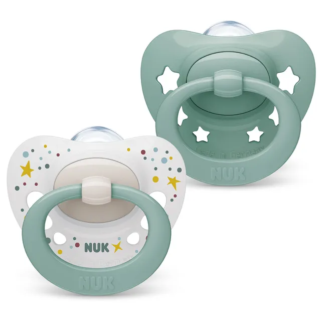 nuk-signature-babyschnuller-0-6-monate-2-st-ck-bpa-freies-silikon-in-herzform-mi image 1
