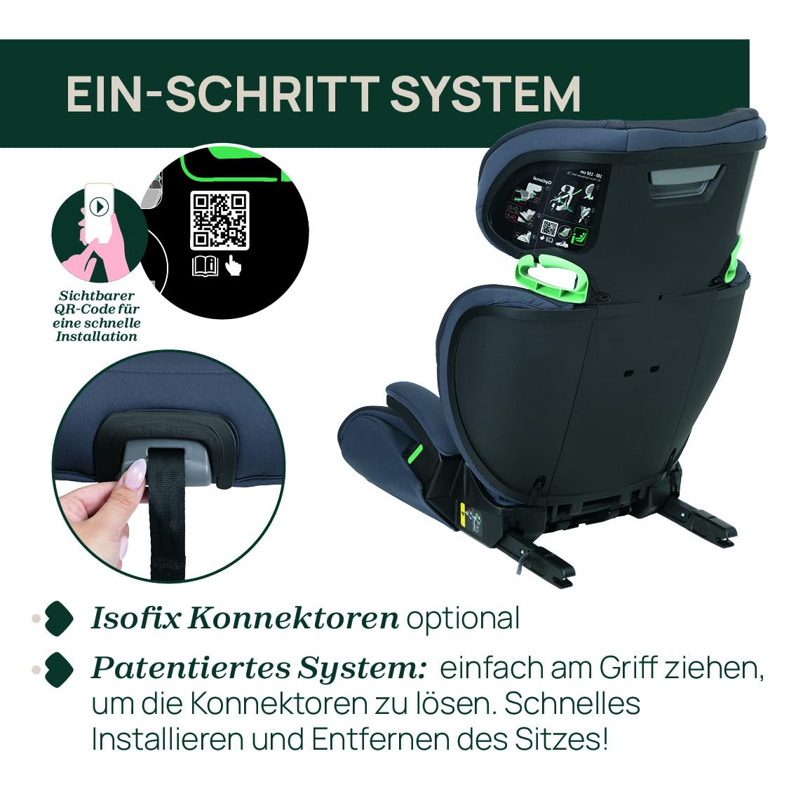 chicco-quizy-i-size-kindersitz-100-150-cm-3-12-jahre-mit-isofix-one-step-system- image 3