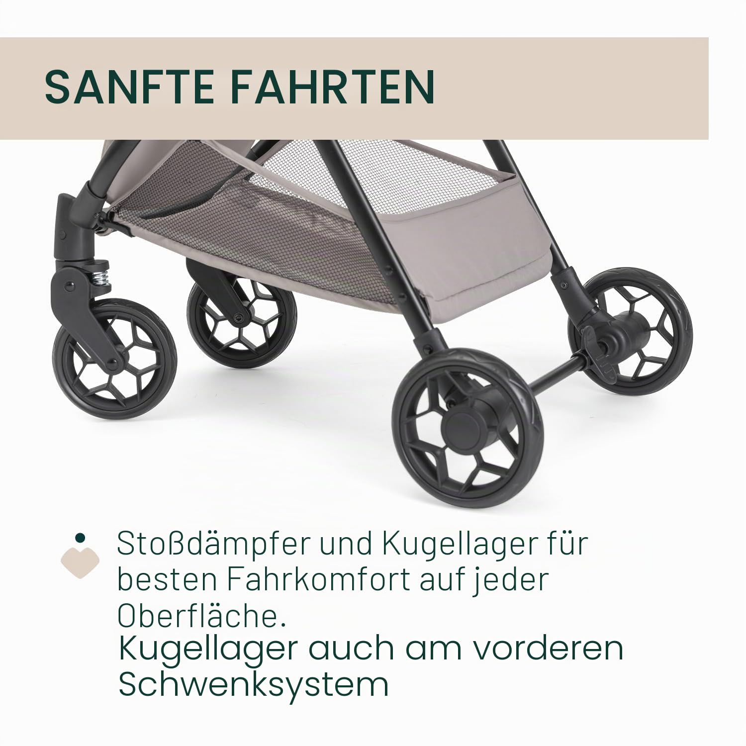 chicco-kinderwagen-taormina-ab-geburt-bis-22-kg-zusammenklappbar-beige image 7