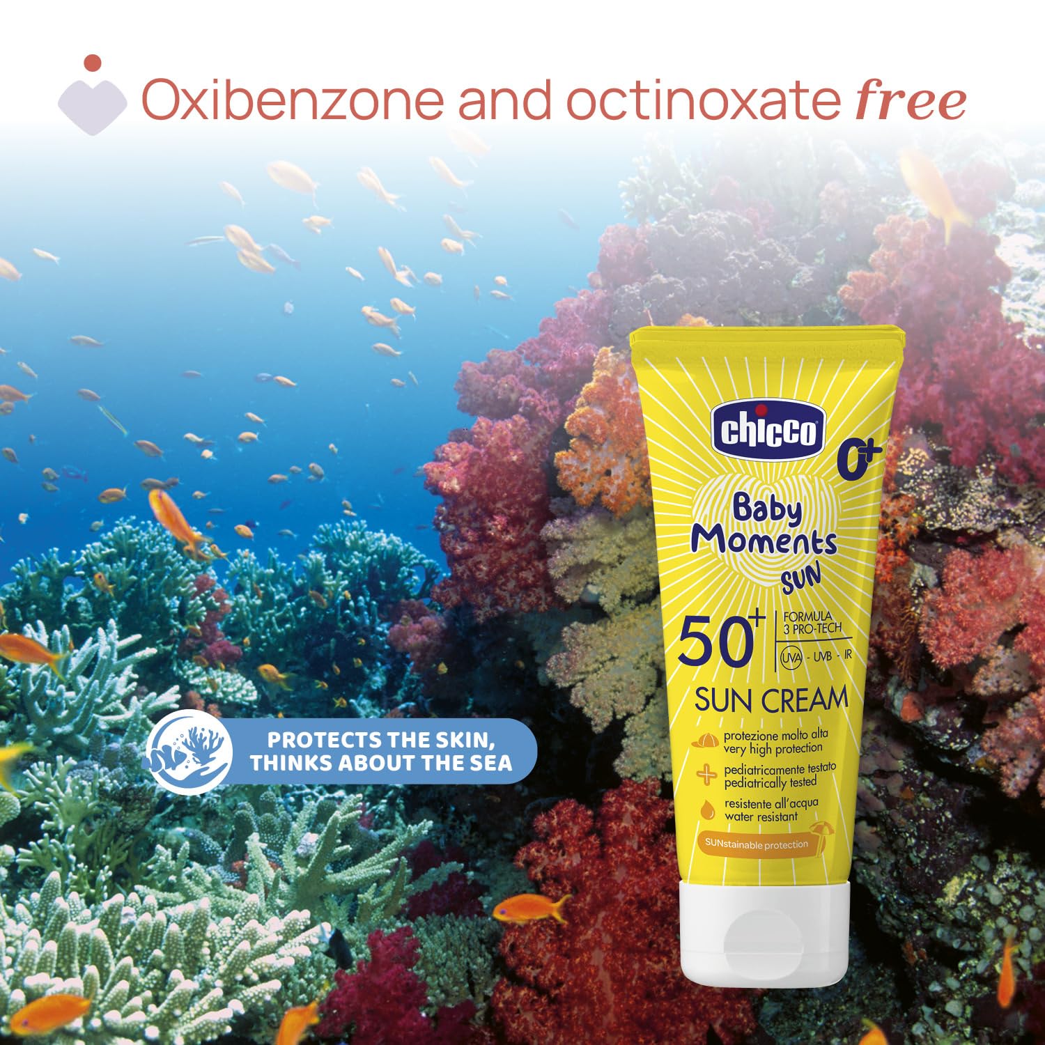 chicco-sonnencreme-spf-50-f-r-kinder-wasserfest-uva-uvb-infrarot-schutz-0-monate image 3