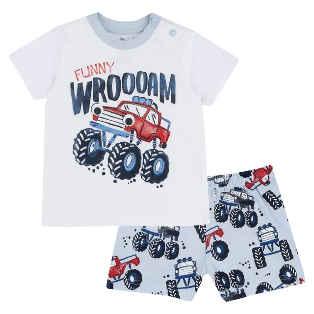 chicco-kurzer-pyjama-leichte-baumwolle-drache image 1