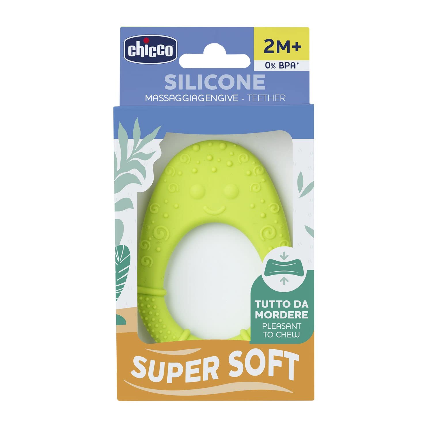 chicco-bei-ring-weich-ab-2-monaten-gr-n-mit-griffring image 1