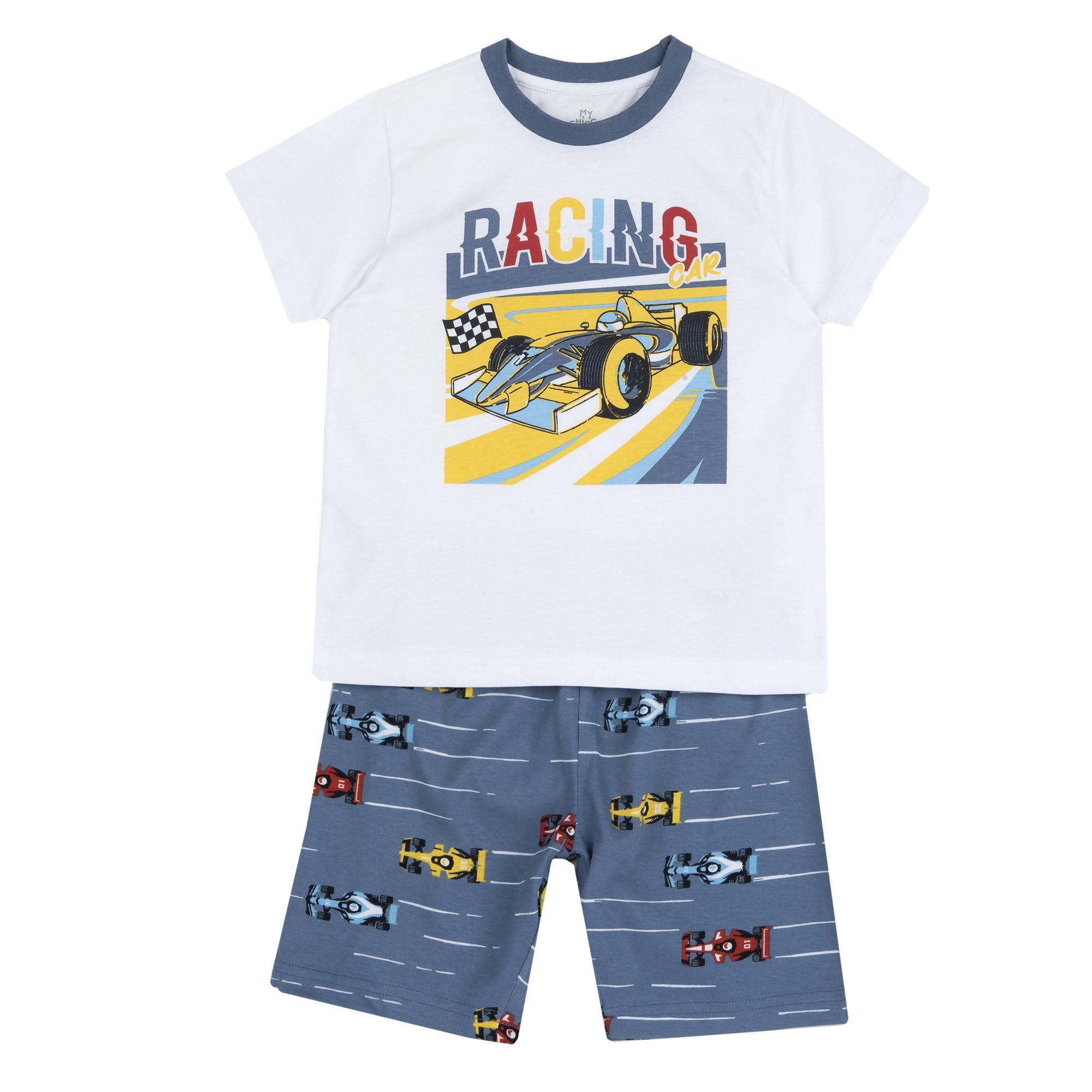 chicco-jungen-kurzpyjama-mit-t-shirt-und-shorts-designed-in-italy-ideal-f-r-fr-h image 6