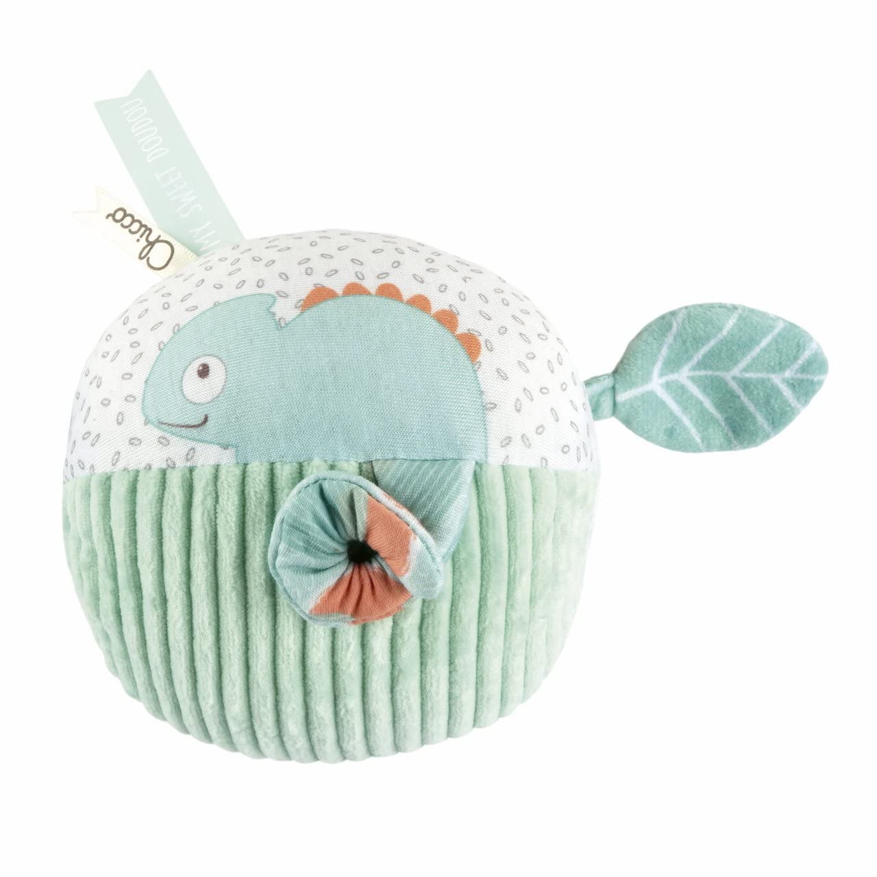 chicco-my-sweet-doudou-panda-chameleon-ball-weicher-ball-aus-verschiedenen-stoff image 2