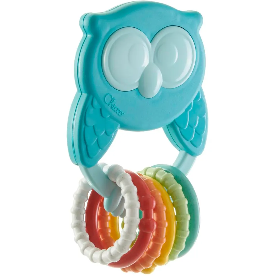 chicco-owly-rassel-eco-3-18-monate-blau-aus-recycling-bio-kunststoff image 1