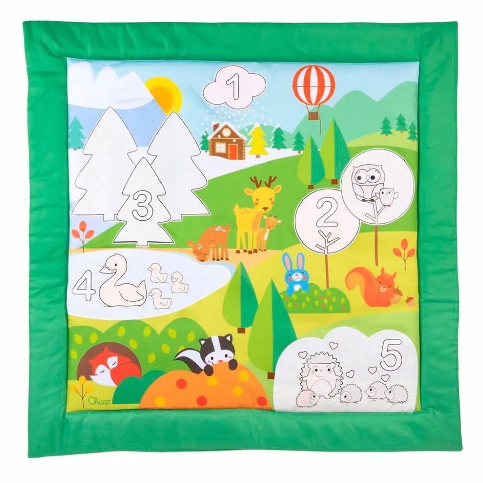 chicco-bemalbare-zahlenspieldecke-2-4-jahre image 1
