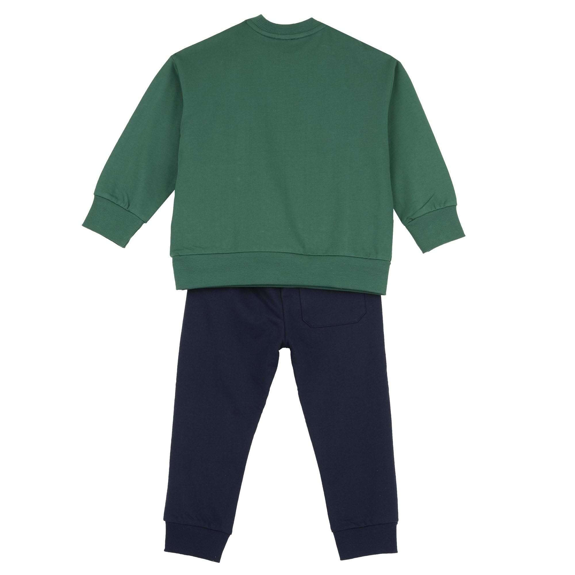 chicco-jungen-trainingsanzug-set-mit-sweatshirt-und-hose-weich-und-bequem-design image 2