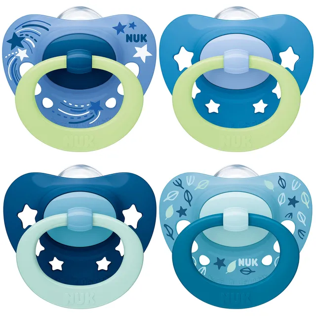 nuk-signature-schnuller-4er-set-2x-signature-2x-signature-night-mit-leuchteffekt-3 image 1