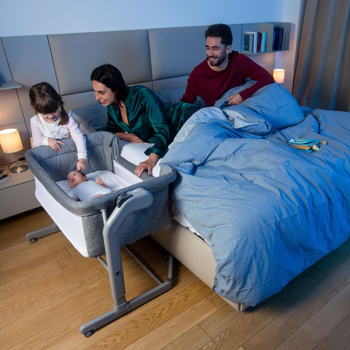 chicco-next2me-magic-evo-beistellbett-h-henverstellbar-11-stufen-mit-schaukelmod image 7