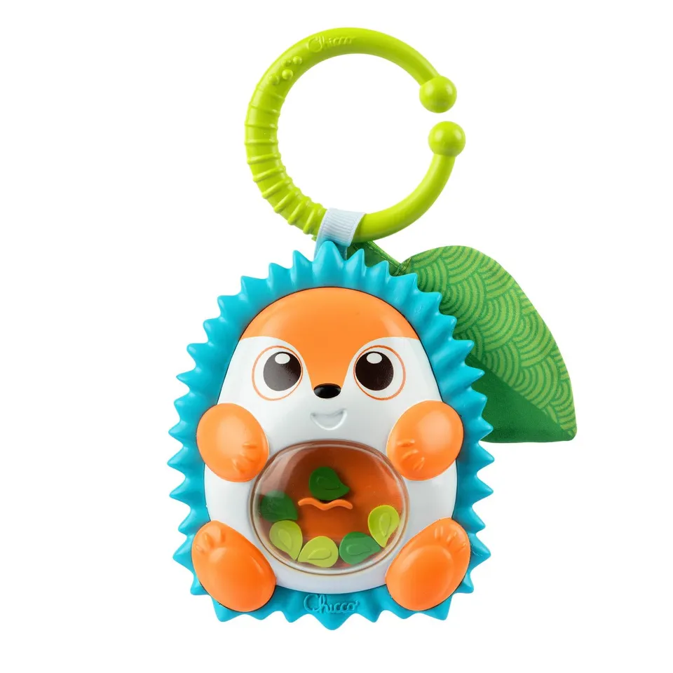 chicco-igel-rassel-mit-texturen-und-clip-3-24-monate image 1