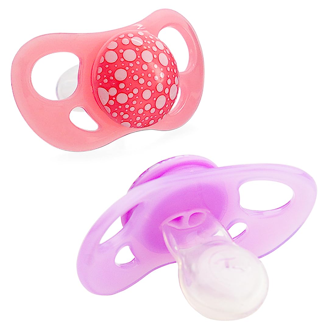 twistshake-baby-schnuller-6-monate-2er-pack-rosa-lavendel-silikon-bpa-frei image 2