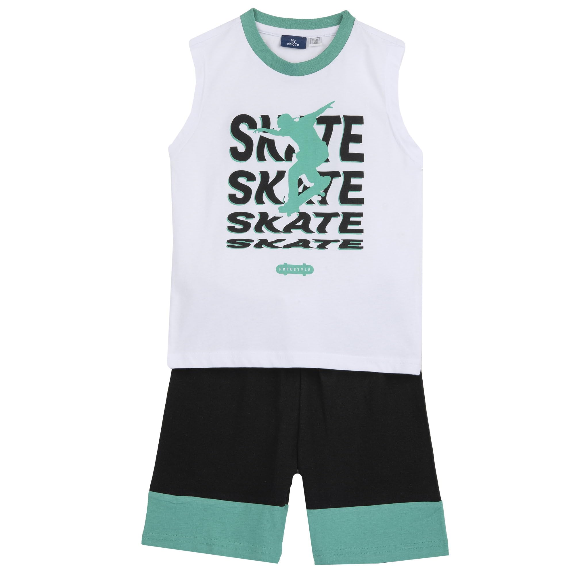 chicco-jungen-set-mit-unterhemd-und-shorts-designed-in-italy-4 image 1