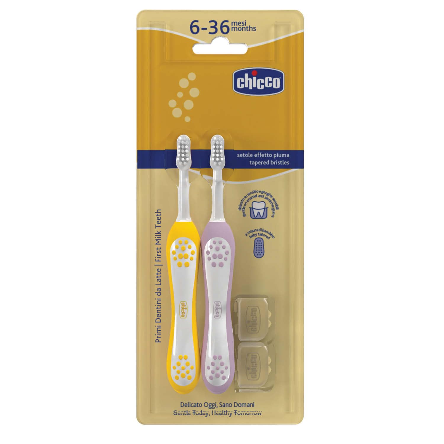 chicco-kinderzahnb-rsten-set-2-st-ck-weiche-borsten-abgerundeter-kopf-6-36-monat image 1