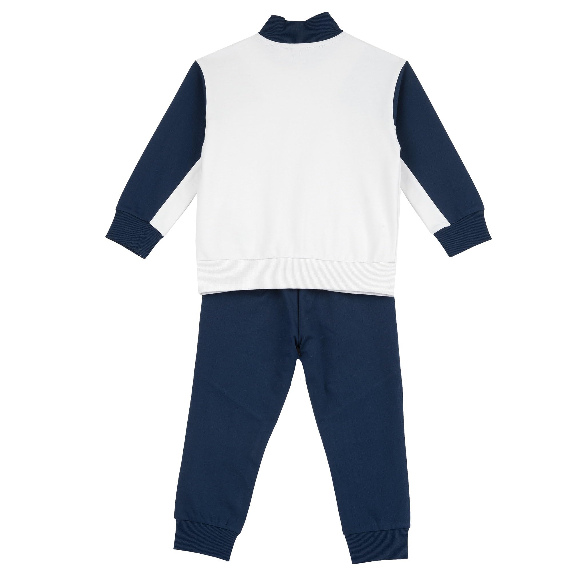 chicco-jungen-trainingsanzug-set-mit-sweatshirt-mit-rei-verschluss-und-hose-bequ image 2