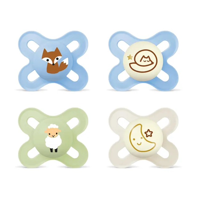 mam-original-start-day-night-schnuller-0-2-monate-skinsoft-silikon-4-st-ck-uni image 1