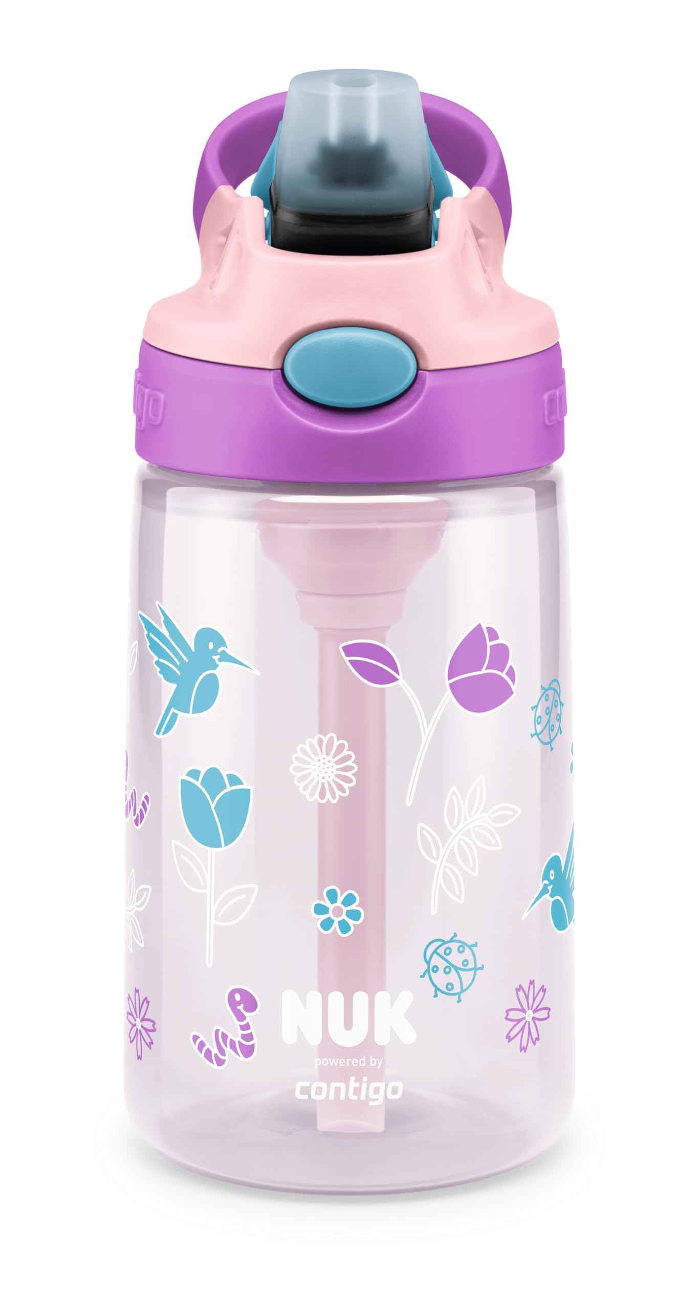 nuk-by-contigo-easy-straw-cup-420-ml-tulpe-ab-4-jahren image 1