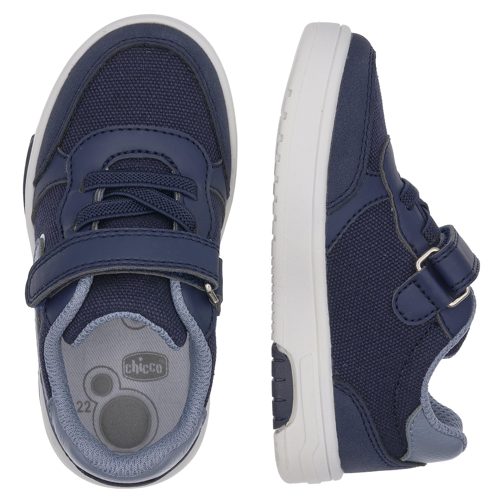 chicco-kinder-sneakers-mit-elastischen-schn-rsenkeln-und-klettverschluss-designe image 2
