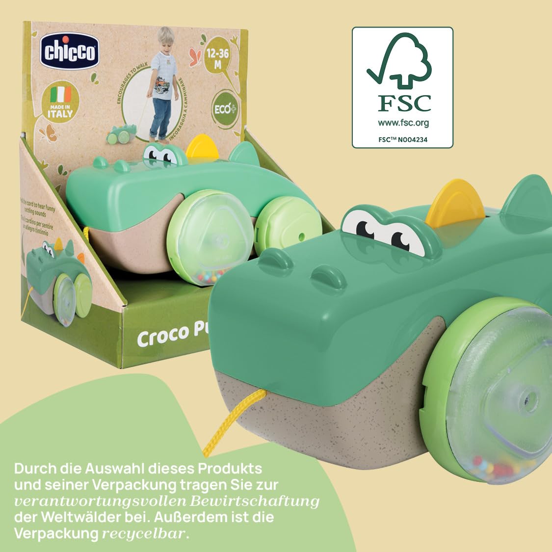 chicco-krokodil-pull-along-eco-nachziehspielzeug-50-cm-seil-recycelter-kunststof image 7