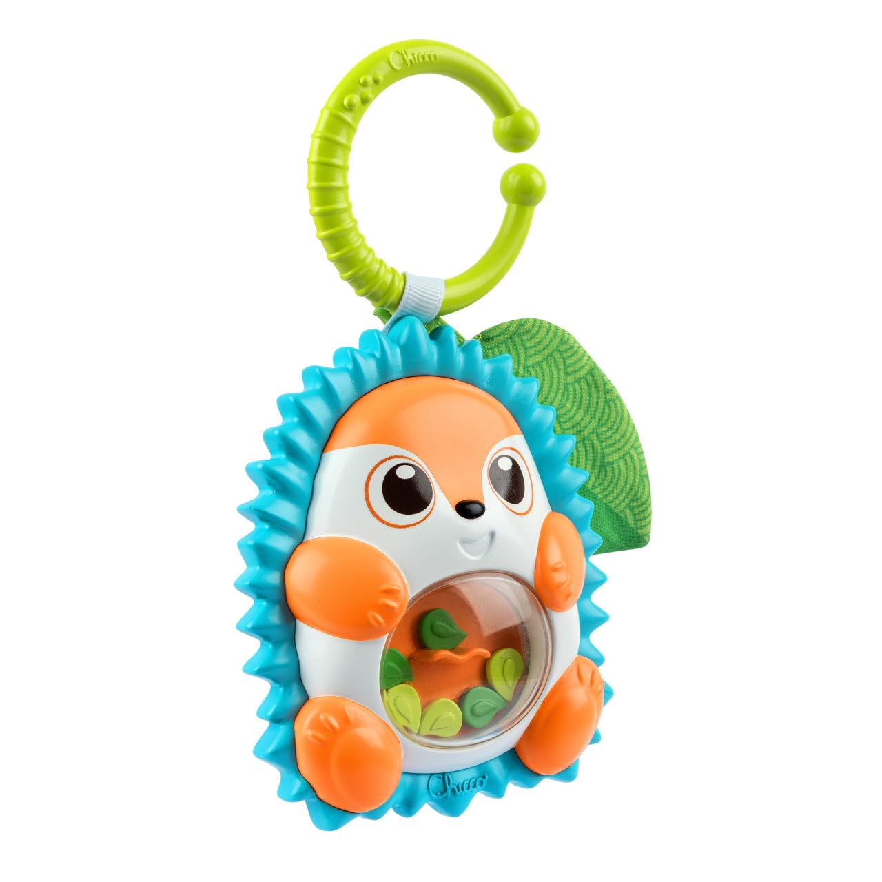 chicco-igel-rassel-mit-texturen-und-clip-3-24-monate image 4