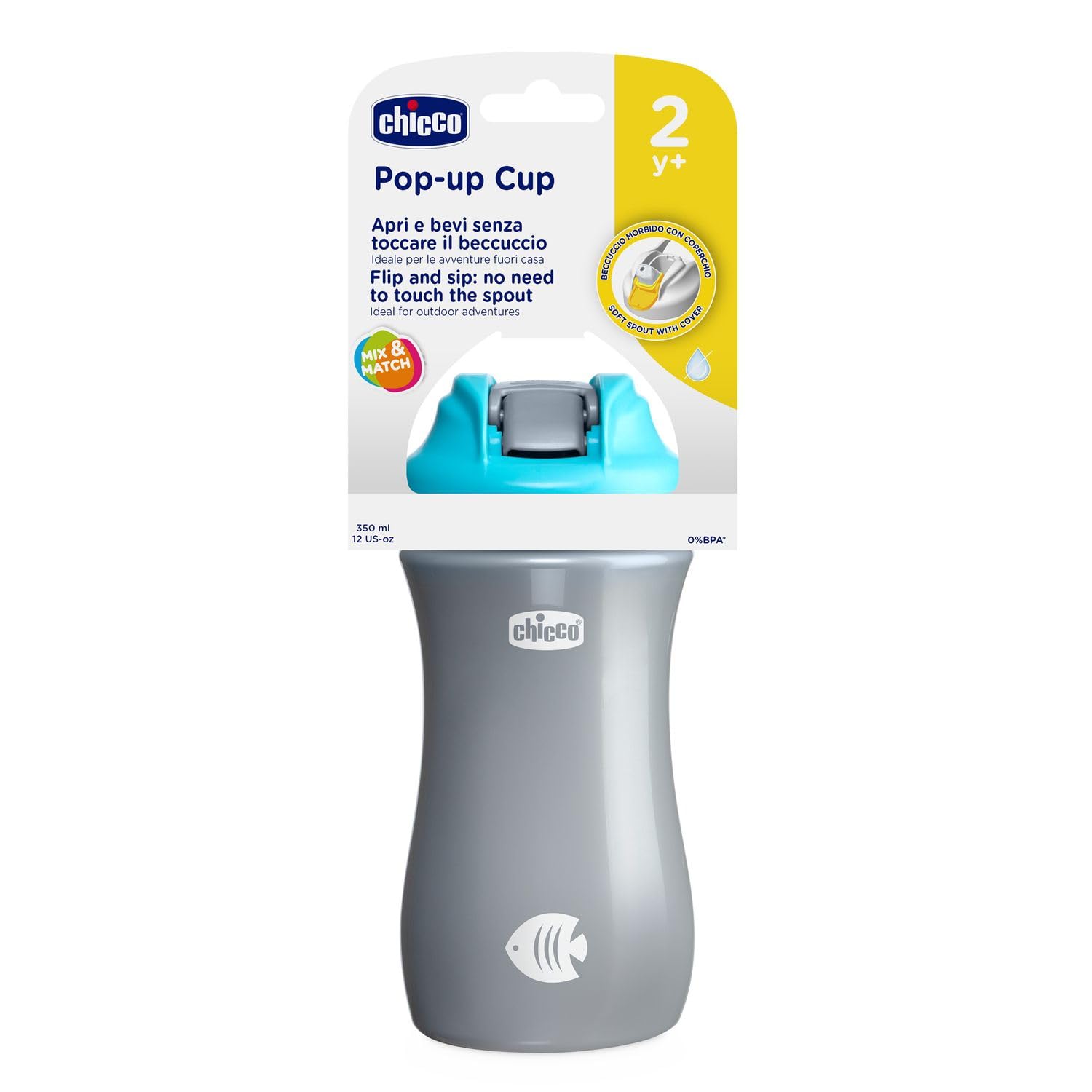 chicco-pop-up-cup-trinkbecher-350-ml-hellblau image 2