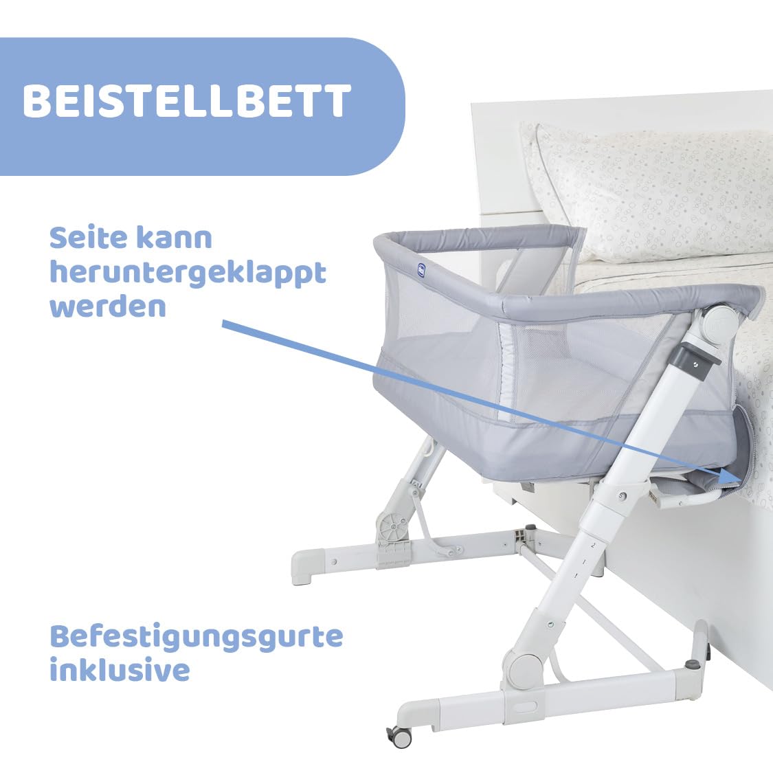 chicco-next2me-pop-up-beistellbett-grau-mit-matratze image 4